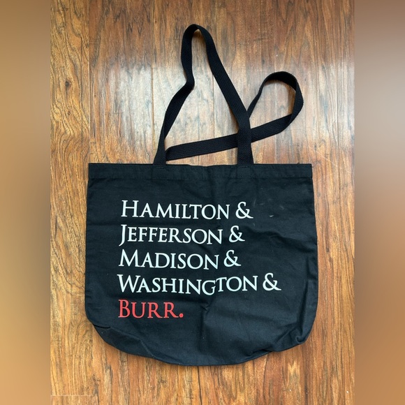 Hamilton The Broadway Musical Tote Bag - Picture 2 of 2